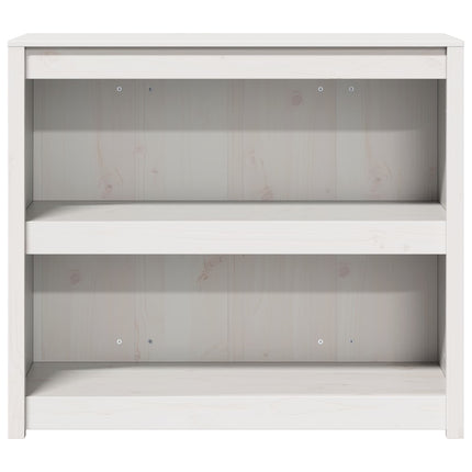 Uteköksskåp MEPPEL 2 pcs Vit 212 x 55 x 92 cm Massiv furu