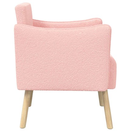 Accentfåtölj Rosa Bouclé
