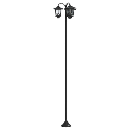 Utomhus Solamp with LED Bulb Svart