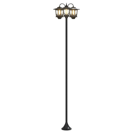Utomhus Solamp with LED Bulb Svart