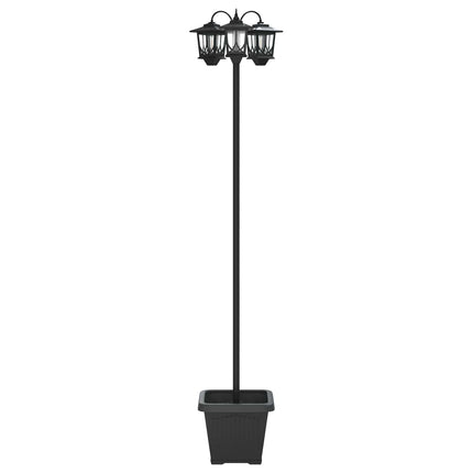 Utomhus Solamp with LED Bulb Svart