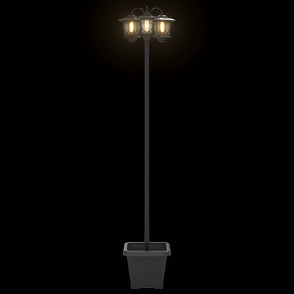 Utomhus Solamp with LED Bulb Svart