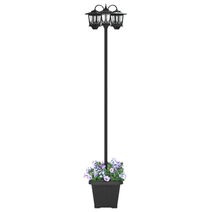 Utomhus Solamp with LED Bulb Svart