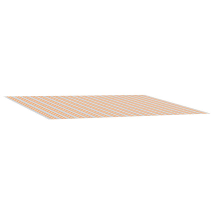 Markisväv Blå och Orange 500 × 300 cm Polyester