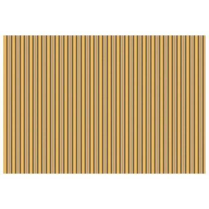 Markisväv Orange och Svart 350 x 200 cm Polyester