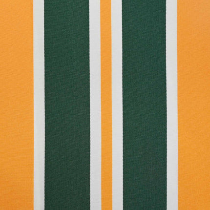 Markisväv Grön och Gul 400 × 300 cm Polyester