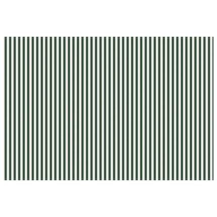 Markisväv Grön och Vit 350 x 250 cm Polyester