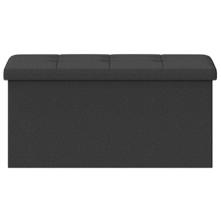 Fällbar Förvaringsbänk Mörkgrå 180 kg 80 L 77 x 38 x 38 cm