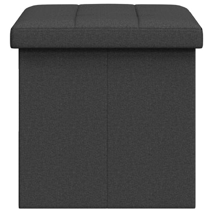 Fällbar Förvaringsbänk Mörkgrå 180 kg 80 L 77 x 38 x 38 cm