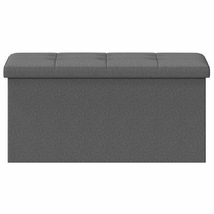 Fällbar Förvaringsbänk Ljusgrå 180 kg 80 L 77 x 38 x 38 cm