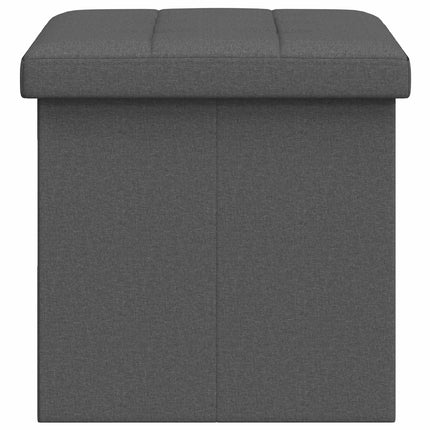 Fällbar Förvaringsbänk Ljusgrå 180 kg 80 L 77 x 38 x 38 cm