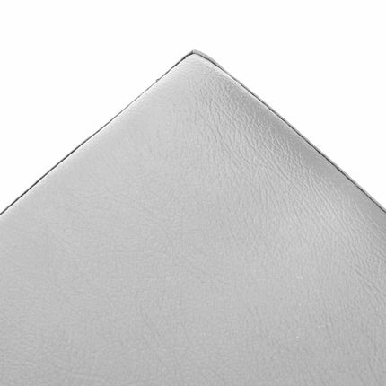 Fällbar Förvaringsbänk Vit 180 kg 80 L 77 x 38 x 38 cm PVC