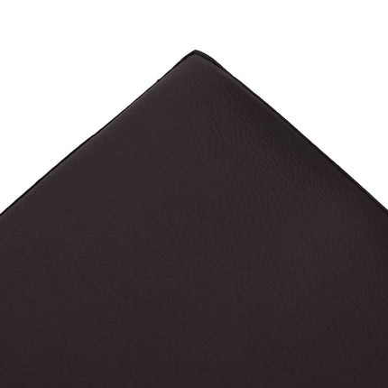Fällbar Förvaringsbänk Brun 180 kg 80 L 77 x 38 x 38 cm PVC