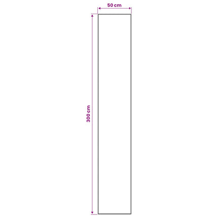 Mattlöpare ORIZ 1150 gsm Grå och svart