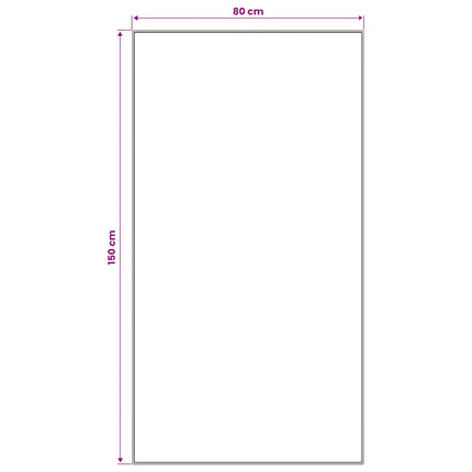 Mattlöpare ORIZ 1150 gsm Grå och svart