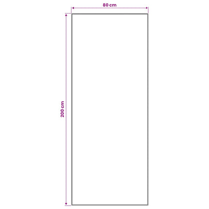 Mattlöpare ORIZ 1150 gsm Grå och svart