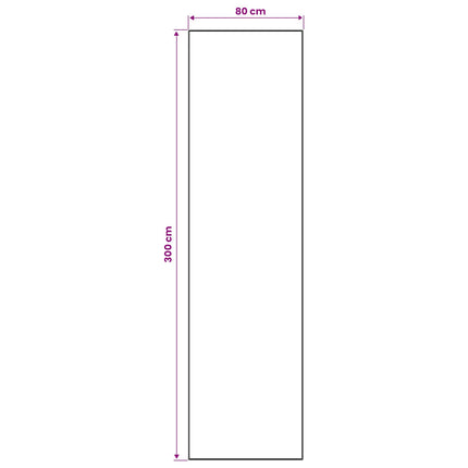Mattlöpare ORIZ 1150 gsm Grå och svart