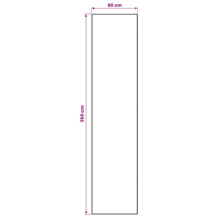 Mattlöpare ORIZ 1150 gsm Grå och svart