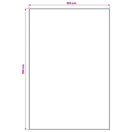 Mattlöpare ORIZ 1150 gsm Grå och svart