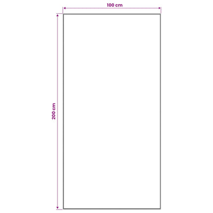 Mattlöpare ORIZ 1150 gsm Grå och svart