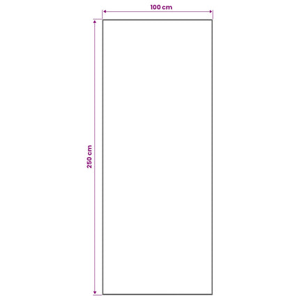 Mattlöpare ORIZ 1150 gsm Grå och svart