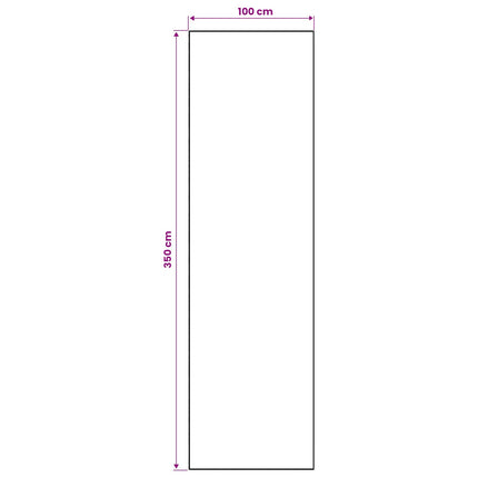 Mattlöpare ORIZ 1150 gsm Grå och svart