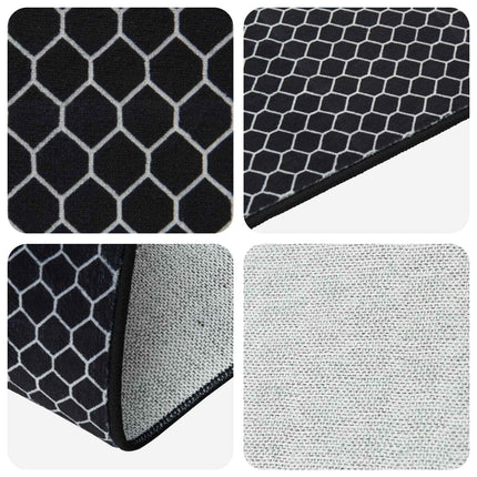 Mattlöpare ORIZ 1150 gsm Svart nätmönster