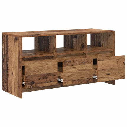 TV-skåp 102 x 37,5 x 52,5 cm Ekträ Konstruerat trä