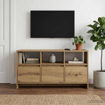 TV-skåp 102 x 37,5 x 52,5 cm Artisan-ek Konstruerat trä