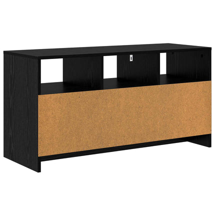 TV-skåp 102 x 37,5 x 52,5 cm Svart ek Konstruerat trä