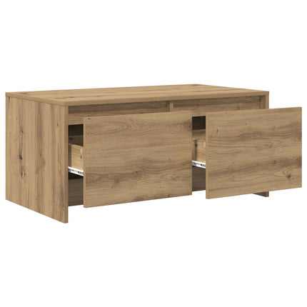 Soffbord Artisan-ek 90 x 50 x 41,5 cm Konstruerat trä