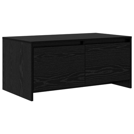 Soffbord Svart ek 90 x 50 x 41,5 cm Konstruerat trä