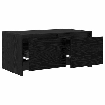 Soffbord Svart ek 90 x 50 x 41,5 cm Konstruerat trä