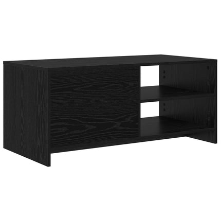 Soffbord Svart ek 102 x 50 x 45 cm Träkomposit