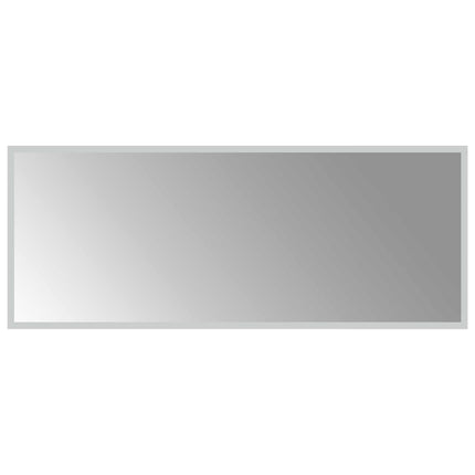 LED Badrumsspegel Transparent 100 x 40 cm härdat glas