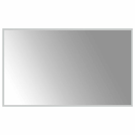 LED Badrumsspegel Transparent 100 x 60 cm härdat glas