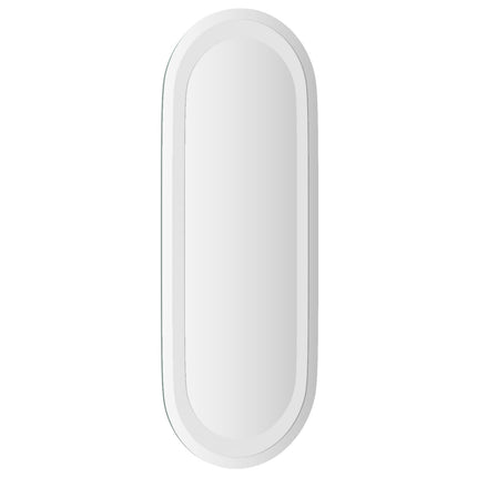 LED Badrumsspegel med spegel Transparent 50 x 20 cm härdat glas