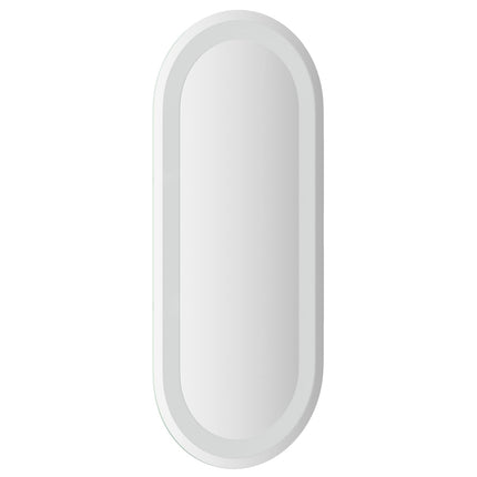 LED Badrumsspegel med spegel Transparent 70 x 30 cm härdat glas