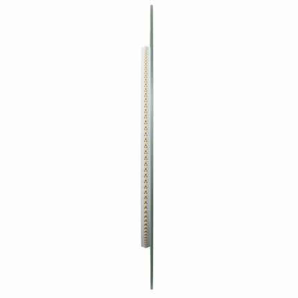 LED Badrumsspegel Transparent 100 x 45 cm härdat glas