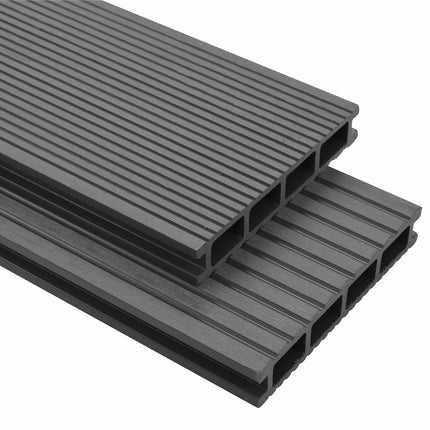 Däckbräda 48 pcs Grå WPC