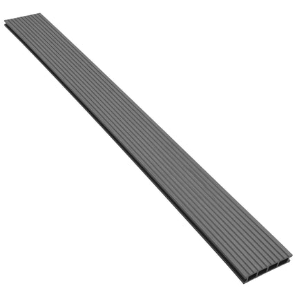 Däckbräda 60 pcs Grå WPC