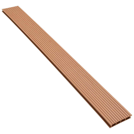 Däckbräda 108 pcs Brun WPC