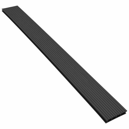 Däckbräda 30 pcs Svart WPC