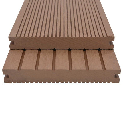 Däckbräda 60 pcs Ljusbrun WPC
