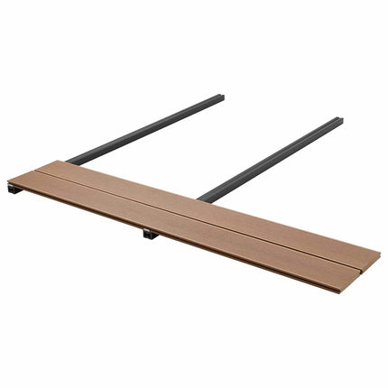 Däckbräda 48 pcs Teak WPC