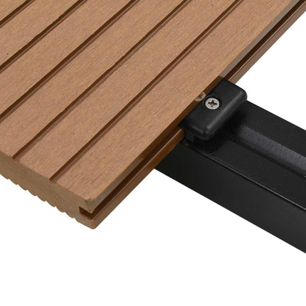 Däckbräda 60 pcs Teak WPC