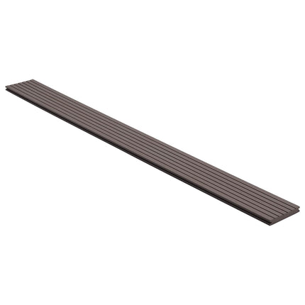 Däckbräda 90 pcs Mörkbrun WPC