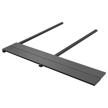 Trallbräda 16 pcs Grå WPC