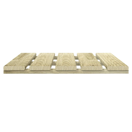 Terrassplattor 18 pcs Grön 50 x 50 cm Grön impregnerad furug