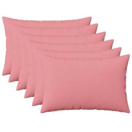 Kasta Kudde 6 st HEERLEN Rosa 30 x 50 cm Tyg